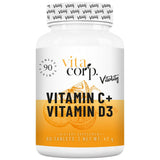 Vitamine C + vitamine D Vitality - 90 comprimés