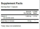 Vitamine C avec des hanches de rose 1000 mg - 250 capsules