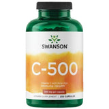 Vitamine C avec des hanches de rose 500 mg - 250 capsules