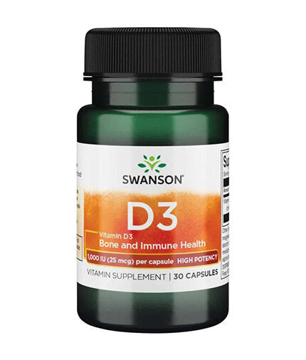 Vitamine D 1000 UI - 30 capsules