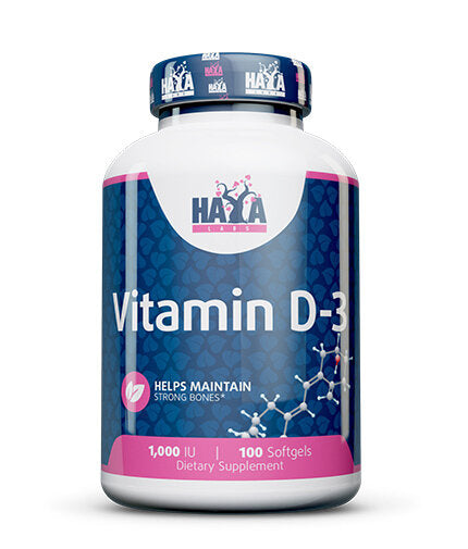 Vitamine D-3/1000 UI/100 SoftGels