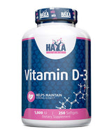 Vitamine D-3/1000 UI/250 softgels