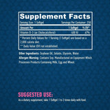Vitamine D-3/400 UI/250 softgels