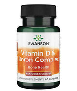 Vitamine D et bore - 60 capsules