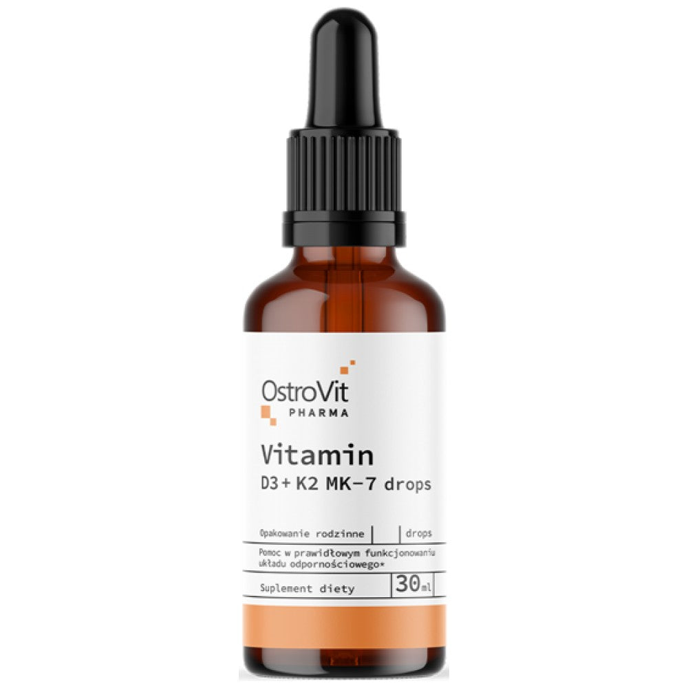 Vitamine D3 + K2 MK-7 Drop 30 ml