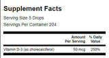 Liquide de vitamine D3 baisse 400iu/29 ml. - 0