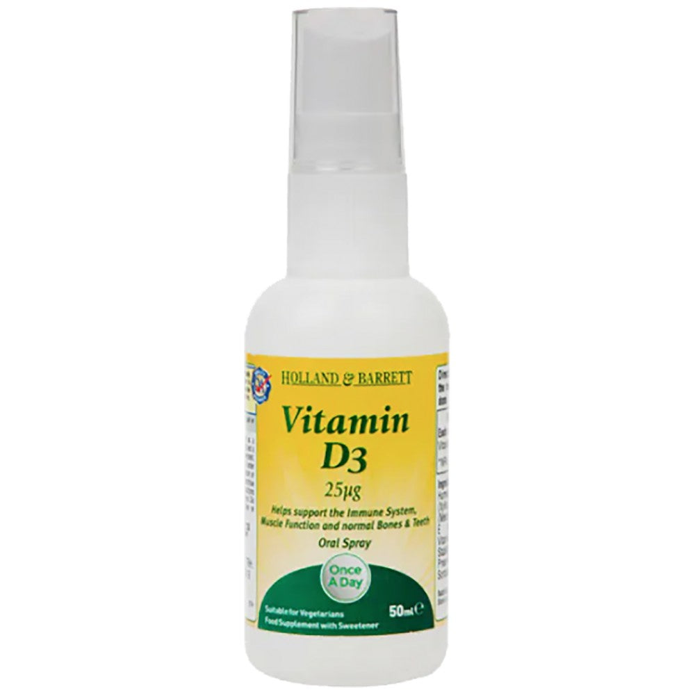 Vitamine D3 Spray/1000 UI par pulvérisation - 50 ml