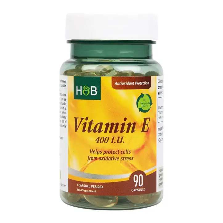 Vitamine E (vitamine E) 400 Capsules 90 Holland & Barrett