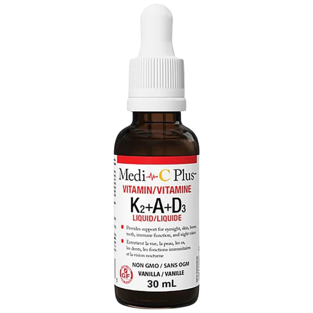 Vitamine K2 + A + D3 30 ml