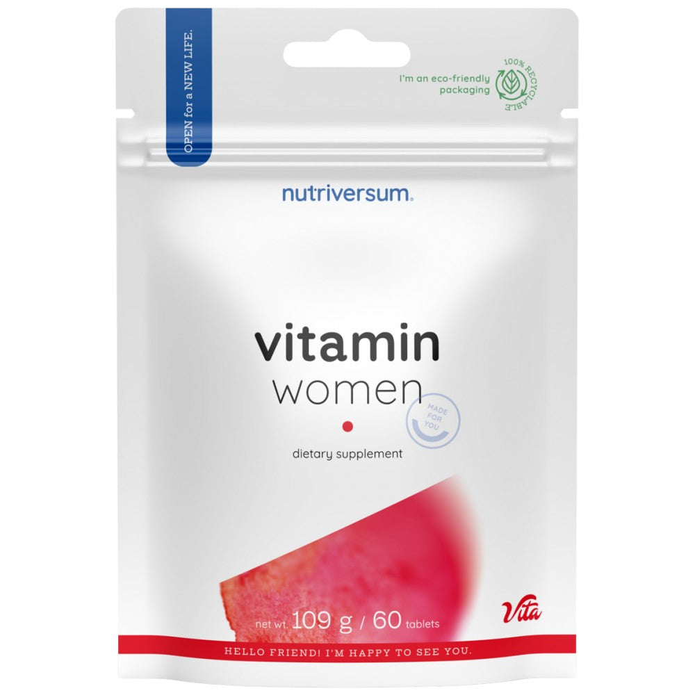 Vitamines Femmes | Dédié aux femmes - 60 comprimés