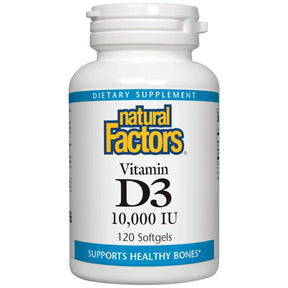 Vitamin D3 10,000 IU 120 Gel capsules - Nutra Best Europe
