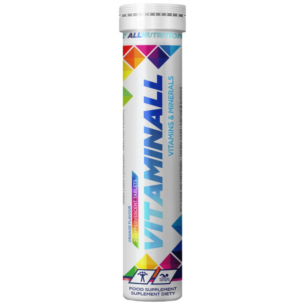 Vitaminall | Multivitamine effervescente - 20 comprimés solubles