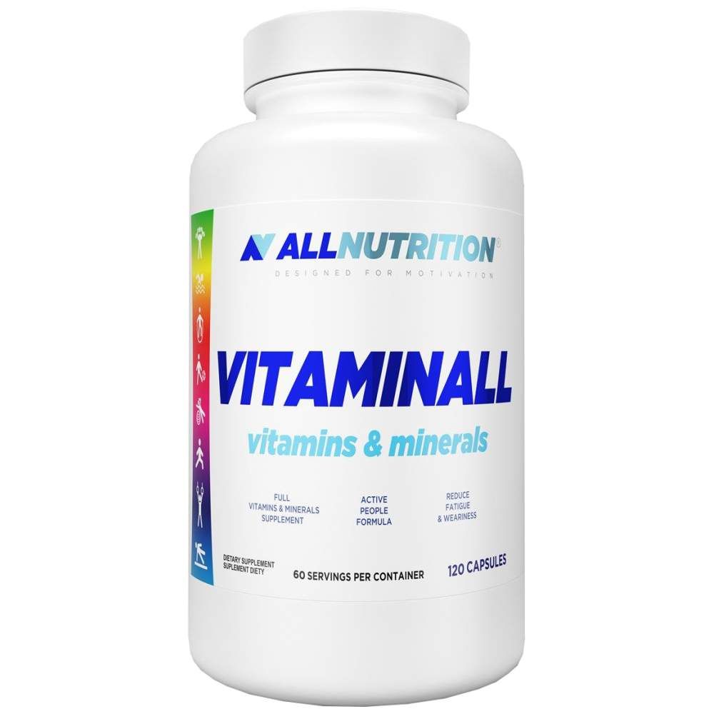 Vitaminall Vitamines et minéraux - 120 capsules