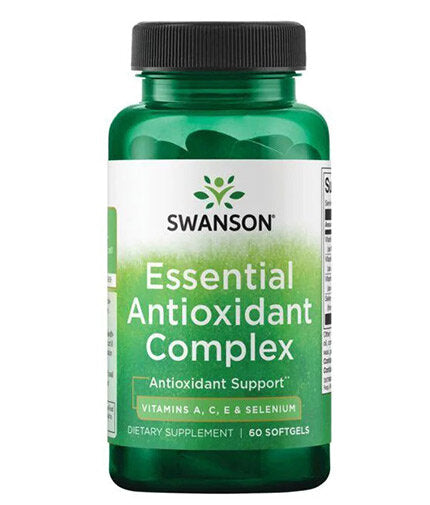 Vitamines A, C, E et sélénium - 60 capsules de gel