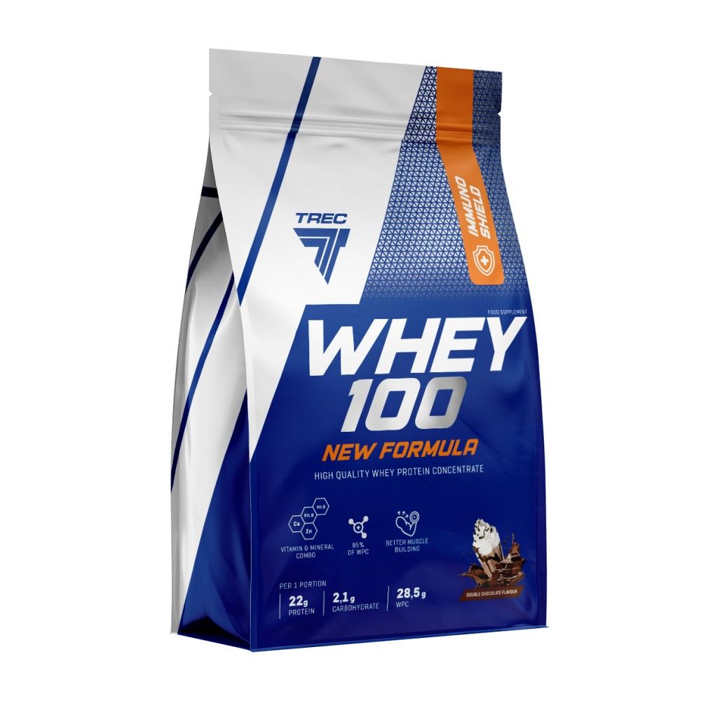 Whey 100 | Concentré de protéines de lactosérum de haute qualité avec Immuno Shield - 700 grammes