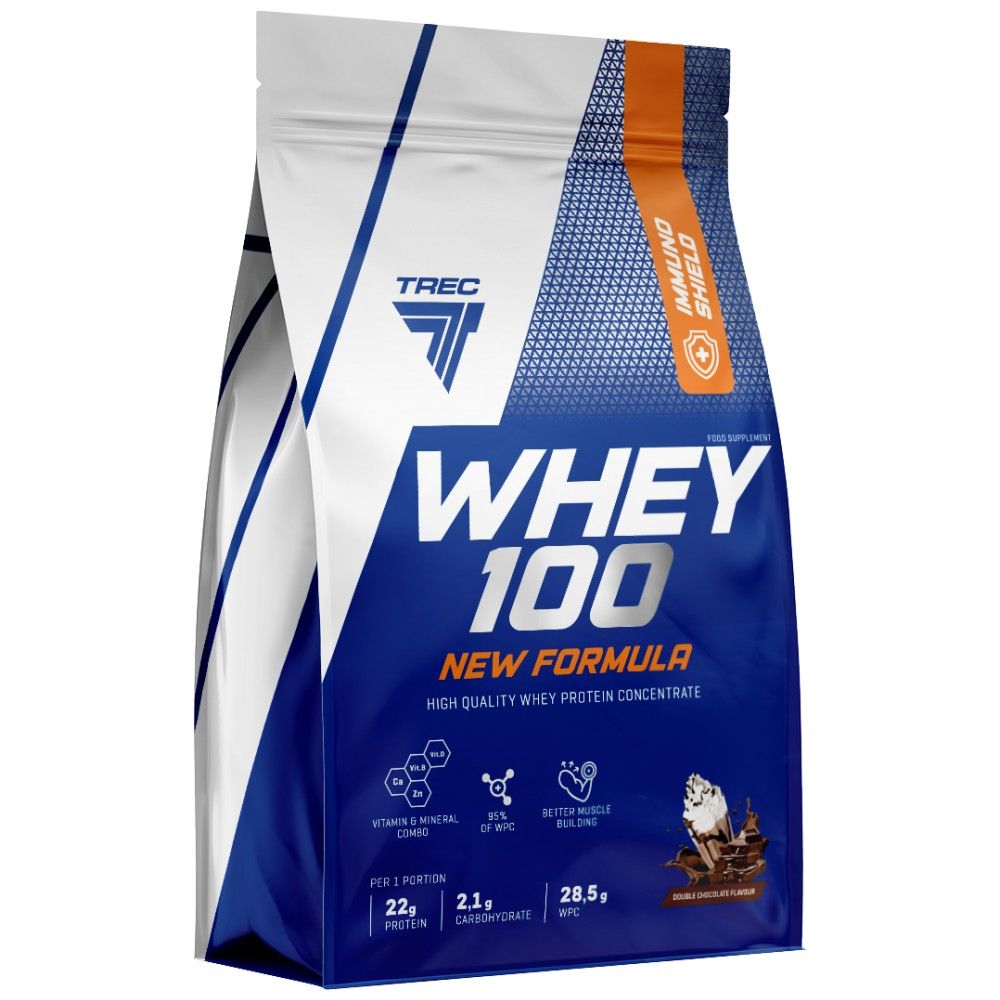 Whey 100 | Concentré de protéines de lactosérum de haute qualité avec Immuno Shield - 2000 grammes