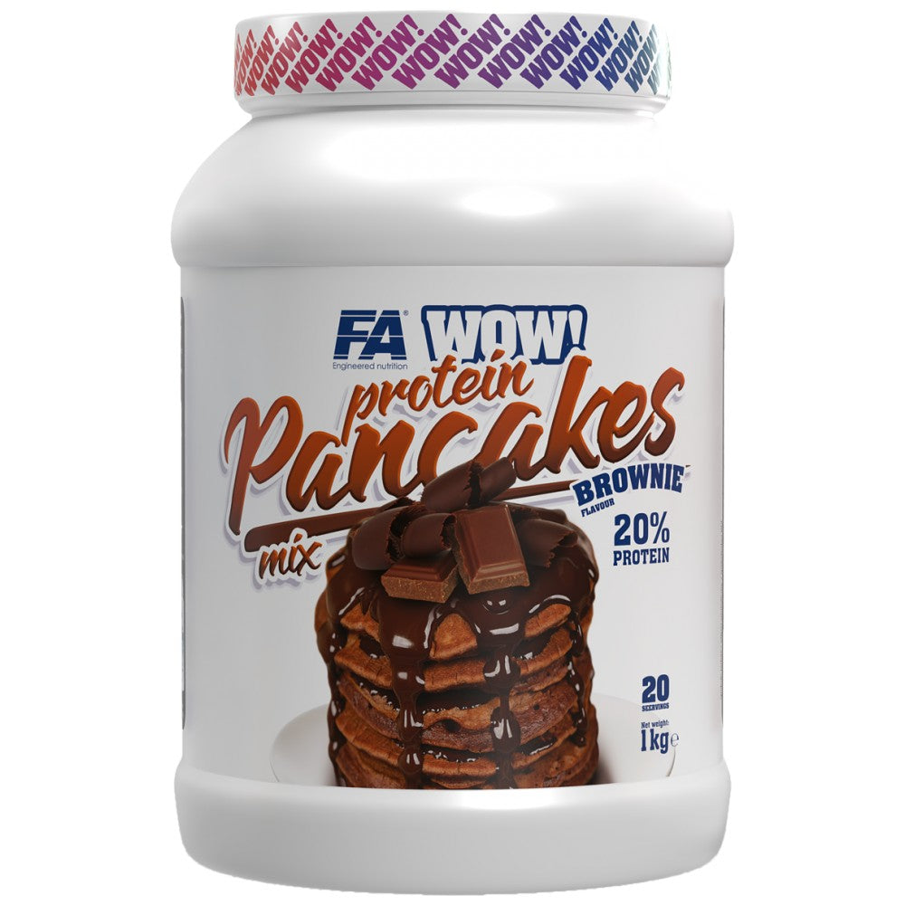 OUAH! Pancakes protéiques | 20% de protéines - pas de sucre ajouté - 1000 grammes