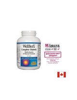 WellBetX® Complete Diabetic/Multivitamines pour diabétiques x 120 comprimés <tc>Natural Factors</tc>