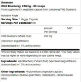 Capsules Wild Blearberry 250 mg 90