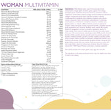 Femmes multivitamines pour les femmes atteintes de collagène 1497 mg - 147 ingrédients actifs/500 ml /