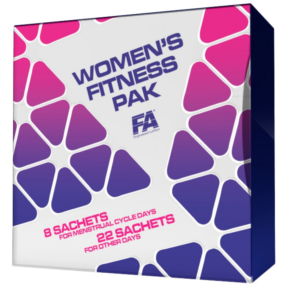 Pak de fitness pour femmes | Formule multivitamine complète pour les jours de cycle menstruel - 22 + 8 paquets