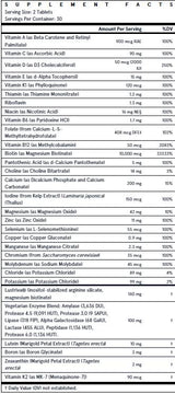 Comprimés de multi 60 femmes