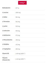 Glucides EAA | Acides aminés essentiels + glucides rapides - 1000 grammes