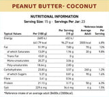 Ajuster le beurre d'arachide de cuisine avec de la noix de coco - 350 grammes