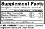 ZM-complexe/zma - 90 capsules