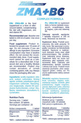 ZMA + B6 | Formule complexe effervescente - 20 comprimés solubles
