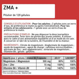 Zma + | Zinc + magnésium + B6 - 120 capsules