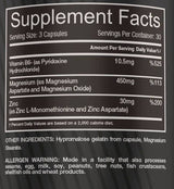 ZMA | avec du zinc, du magnésium et des capsules B6 90