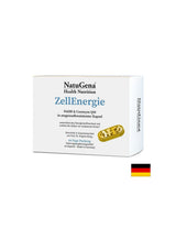 Zellenergie - Énergie cellulaire avec NADH et Coenzyme Q10, 60 capsules pour 2 mois d'admission