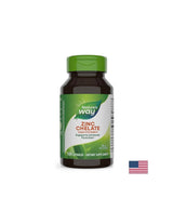 Zinc chélate/zinc (chélate) x 100 capsules Nature's Way