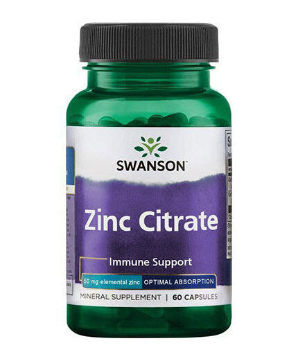 Citrate de zinc 50 mg./60 Caps - 0