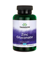 Gluconate de zinc 50 mg./250 Caps - 0