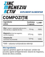 Zinc Magnésium actif - 60 capsules