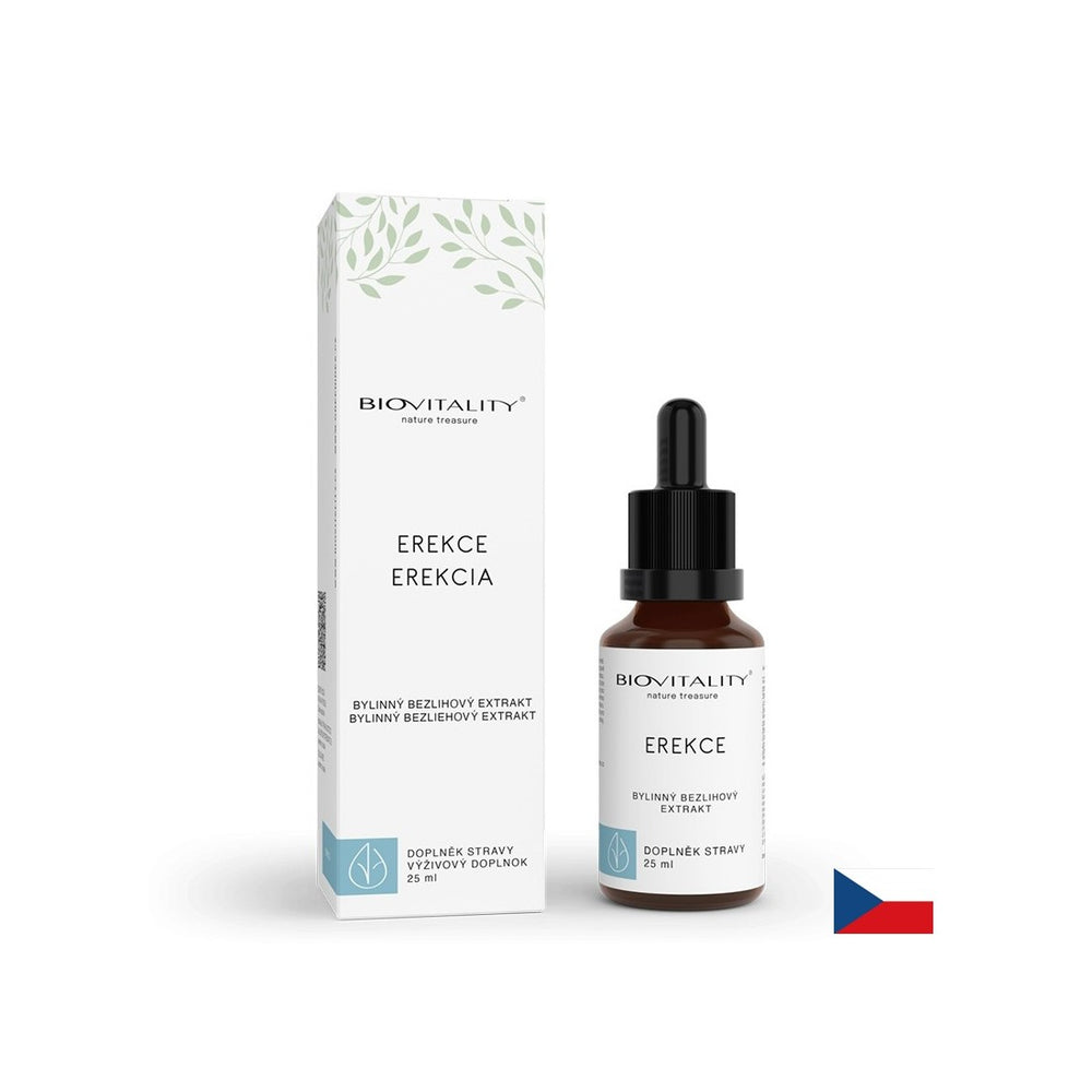 Aphrodisiac pour les hommes Biovitality®, 25 ml de teinture (sans alcool)