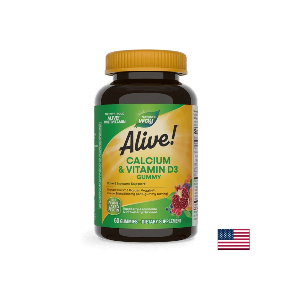 <tc>Alive</tc>! Calcium + Vitamine D3 250 mg - 60 gummies