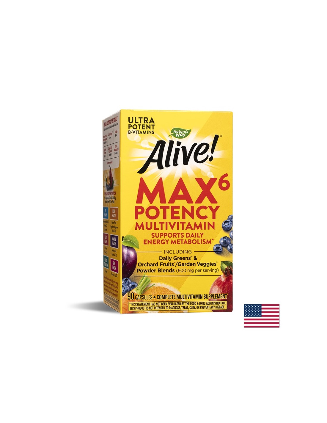 <tc>Alive</tc>! Max6 Daily Multi - 90 capsules
