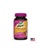 <tc>Alive</tc>! Gomme multivitaminée pour femmes / <tc>Alive</tc>! Nature's Way Multivitamines pour femmes, 60 gélules