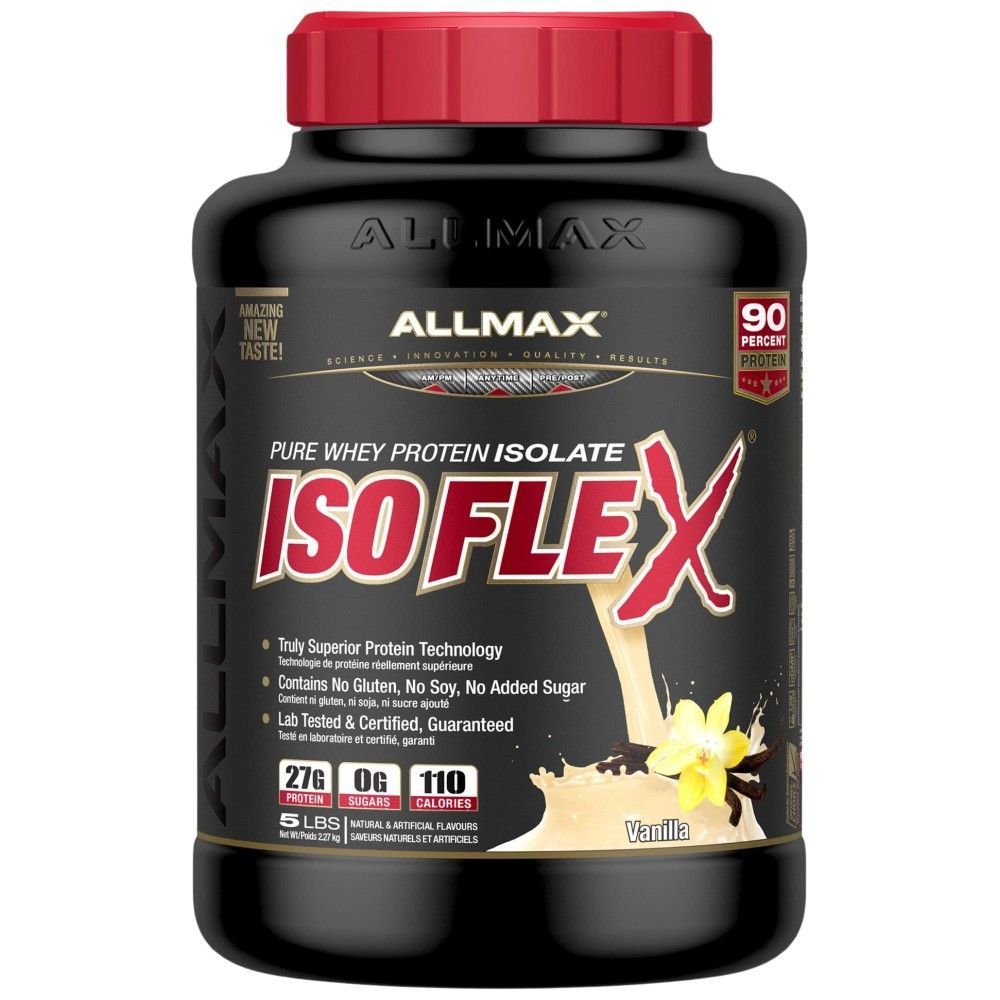 Isoflex | Isolat de lactosérum pur ~ Technologie des protéines vraiment supérieures - 2272 grammes