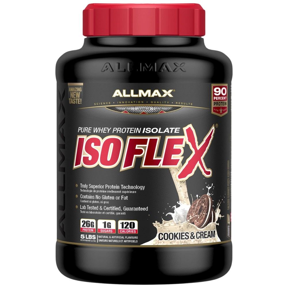 Isoflex | Isolat de lactosérum pur ~ Technologie des protéines vraiment supérieures - 2272 grammes