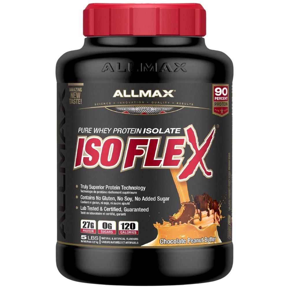 Isoflex | Isolat de lactosérum pur ~ Technologie des protéines vraiment supérieures - 2272 grammes