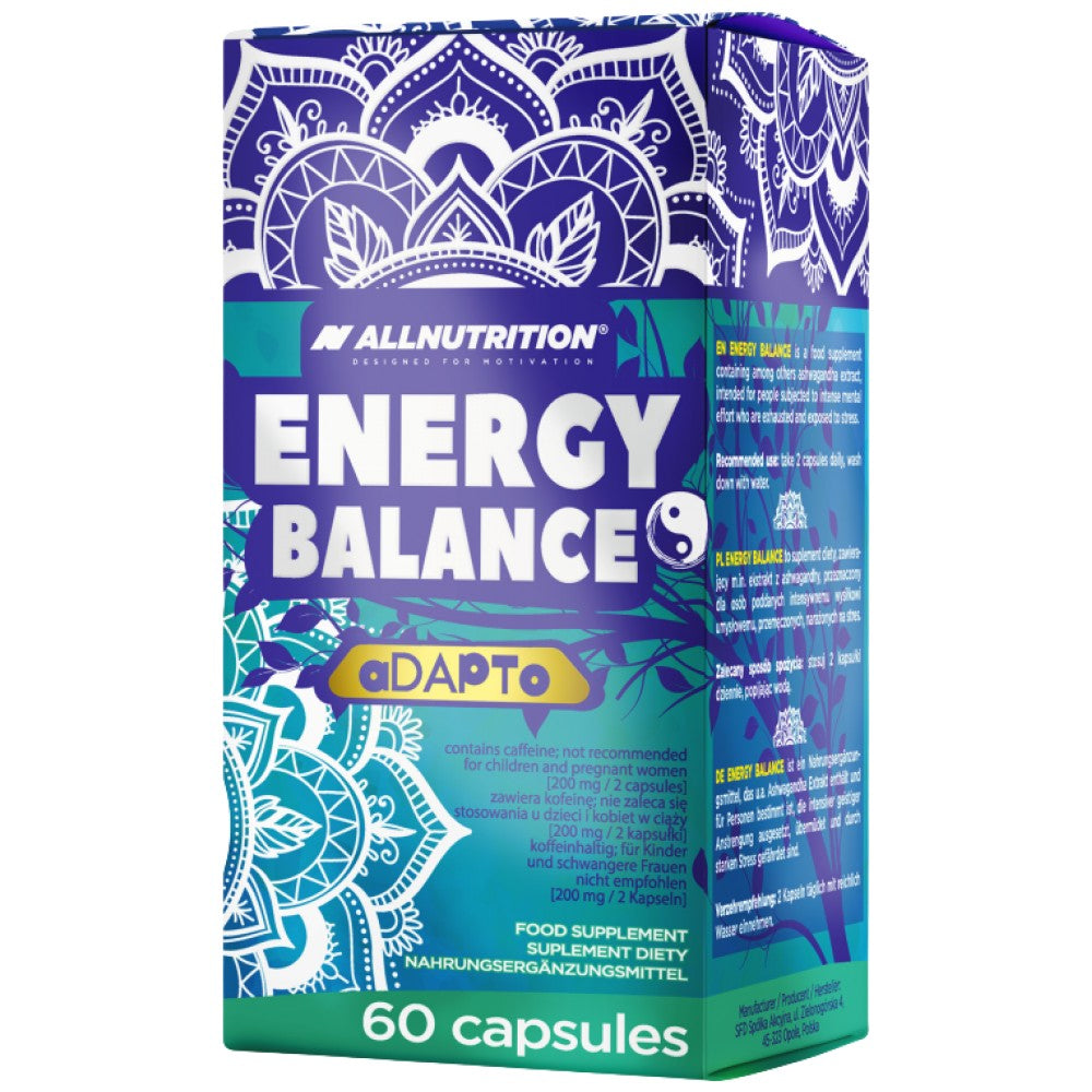 Bilan énergétique | Cafeine naturelle + adaptogènes - 60 capsules