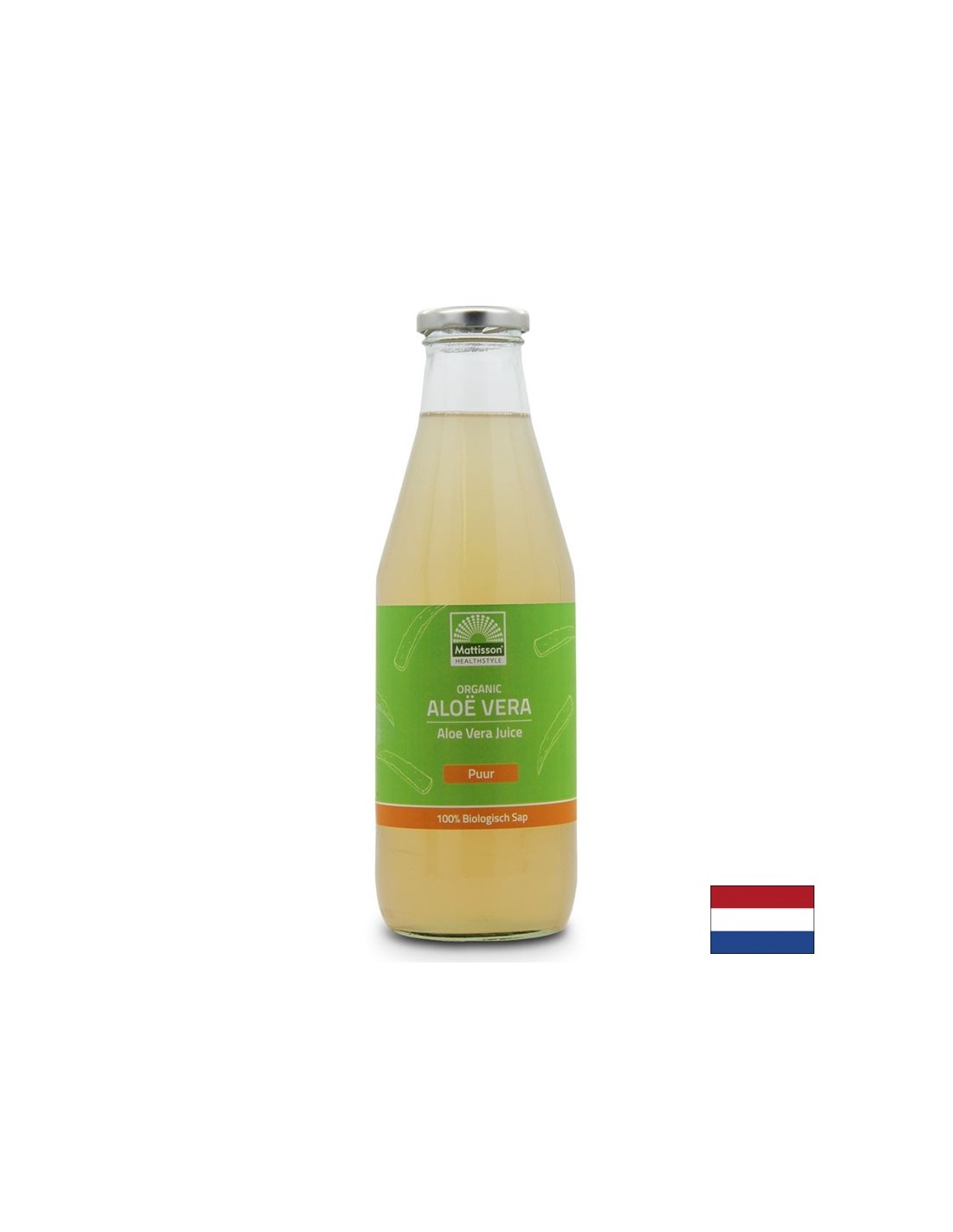Jui de feuille d'aloe vera biologique - Pour usage oral et cosmétique, 750 ml