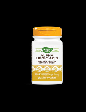 Alpha Lipoic Acid 200 mg x 60 capsules Nature's Way - Nutra Best Europe