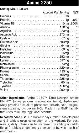 Amino 2250 180 comprimés
