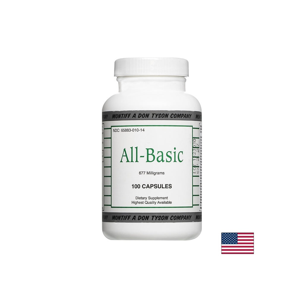 Acides aminés tout-basic, 100 capsules