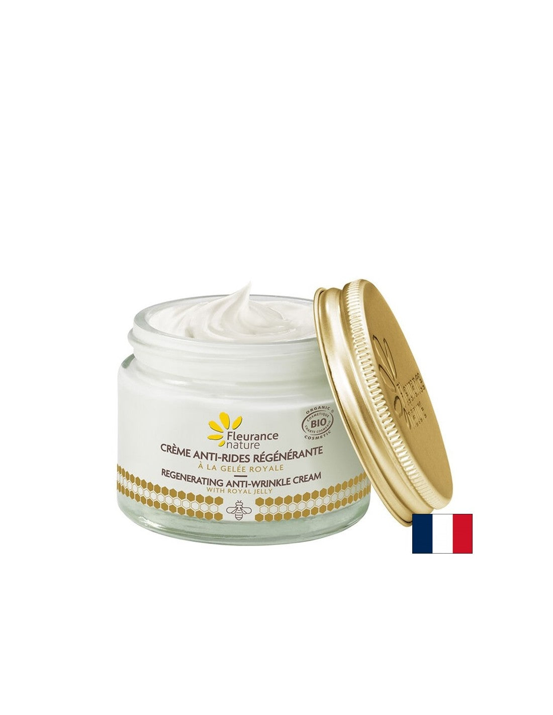 Crème pour le visage régénératrice anti-âge avec Jelly Royal, 50 ml Nature floute